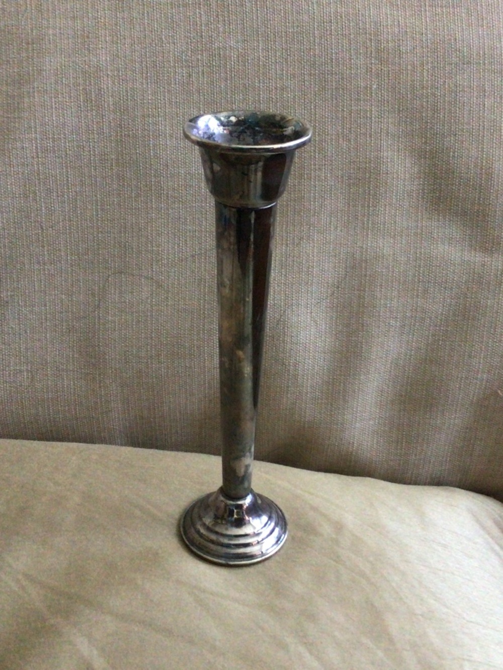 Gotham sterling bud vase